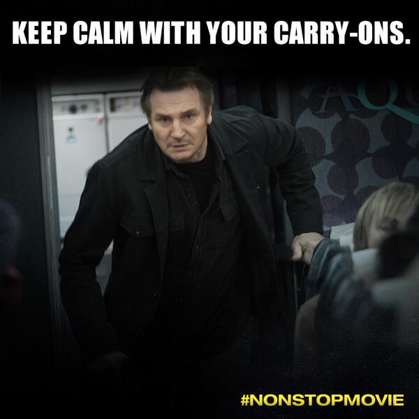 NonStopTheFilm's tweet photo. It's a rough flight, but relax. #LiamNeeson is on board. #NonStopMovie http://t.co/GDTQdAdT2O