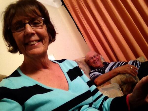 LeonAndJune's tweet photo. Hope you're watching along.  #goggleboxselfie http://t.co/7PXLk5QUz3