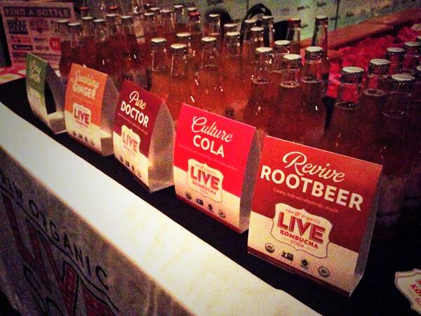 Kombucha soda at @PureWow #elevateaustin