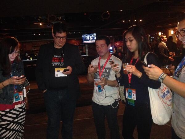 KathGorm's tweet photo. What really happens at a social media party. #IgniteParty @MutualMind @eswayne @binxie @AGungormez http://t.co/yrqtbfpsxw