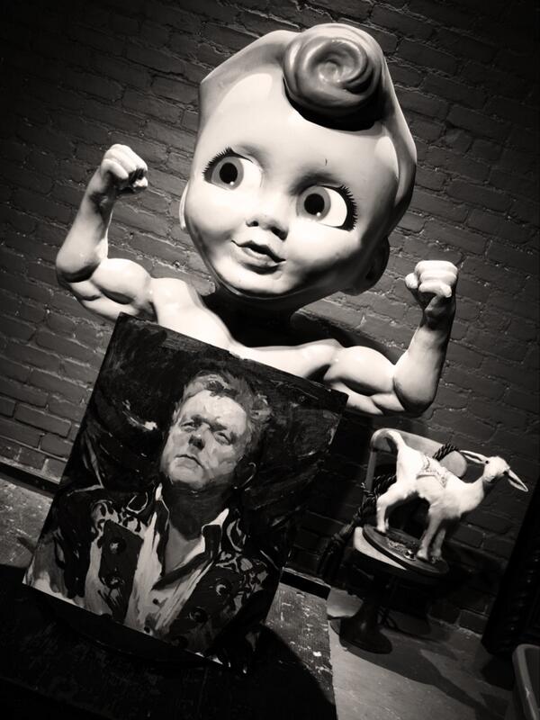 BabyTattoo's tweet photo. Strange things are afoot... and headed your way. @MICHAEL_HUSSAR @MrBabyTattoo #SanFrancisco #Portland #Seattle #art http://t.co/FUch7NV3aq