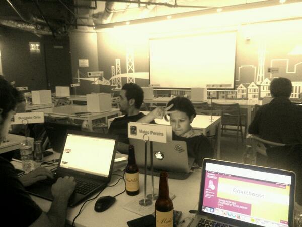 MateoPereira's tweet image. Friday nigth working at #ChartboostUniversity, beers allowed!