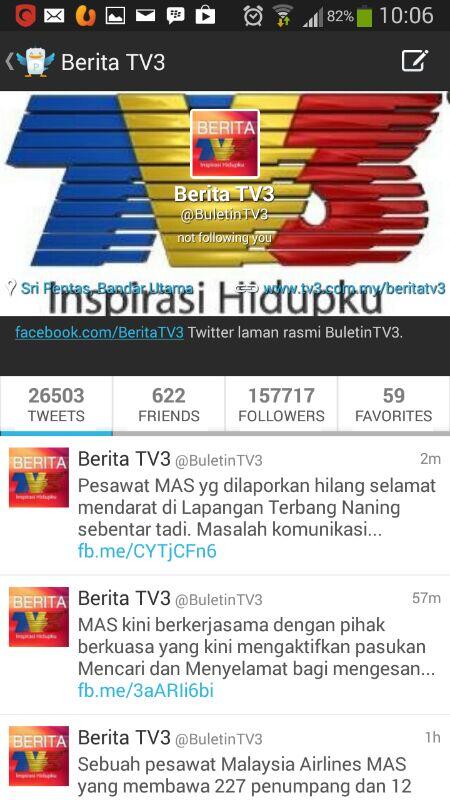 kennethnorman's tweet photo. “@pualdidan: This was ur irresponsible tweet @BuletinTV3  http://t.co/cXfBVtuH7q”