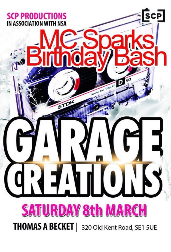 One more sleep and it's here. MC Sparks official birthday bash. 10pm-5am, Doors close <a href="/3/">Blair</a>, see u soon x <a href="/StatixDJ/">DJ•STATIX•LDN UK</a>