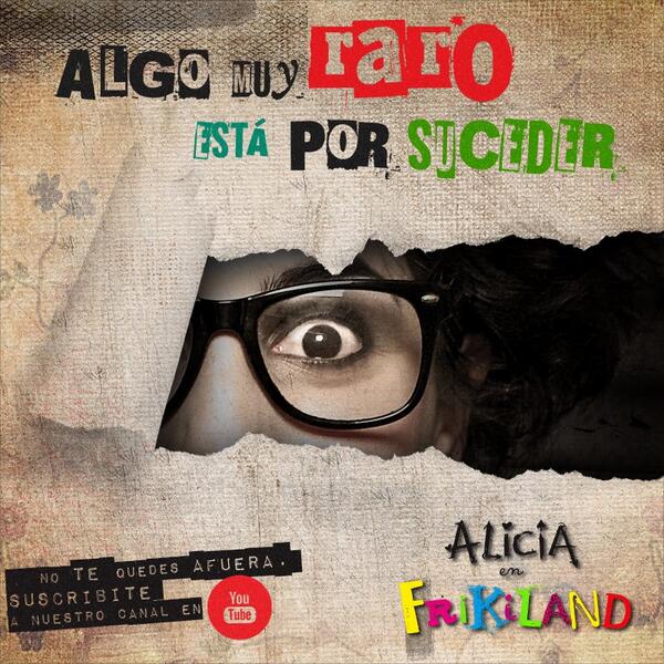 Estás listo? #VuelveAliciaEnFrikiland y #MarielEsAlicia <a href="/aliciafrikiland/">Aliciaenfrikiland</a> <a href="/MarielPercossi/">Mariel Percossi</a>