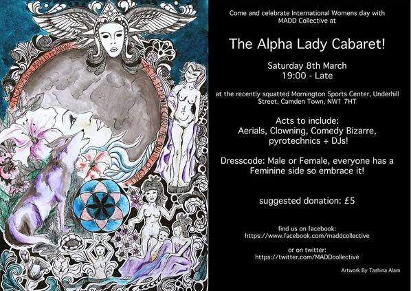 justanotherpleb's tweet photo. @tillyjean_ Hey if you're in London Celebrate International Womens day with @MADDcollective 's  Alpha Lady Cabaret http://t.co/VemhweuKtU