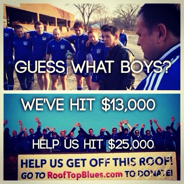 KCBluesRugby's tweet photo. We're getting there ... Thanks for the support from all of you whoever and wherever you are ... #lbo3 #rooftopblu... http://t.co/m7h0NTxLk8