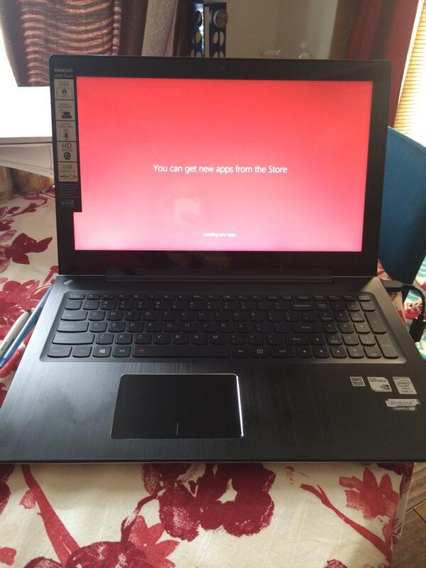 iam_jessbenton's tweet photo. Check out my newest gadget! @lenovo @intel #i7processor http://t.co/oDAUH9ThpL