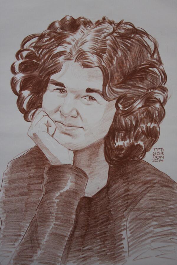 TedsImages's tweet photo. I love drawing my wife. :) #drawing #portrait #tedgordon http://t.co/WSf4InqIF8