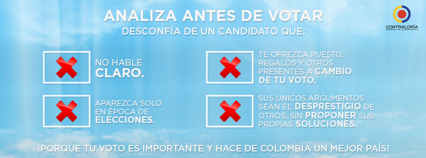 #HacemosPresencia en las #Elecciones2014 con nuestra Campaña para prevenir el fraude electoral.