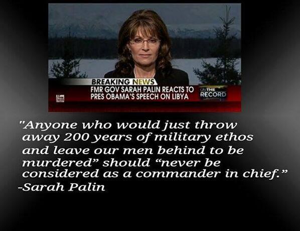 ANYONE WHO WOULD LEAVE OUR MEN BEHIND TO BE MURDERED SHOULD NEVER BE CONSIDERED AS A COMMANDER IN CHIEF!!!