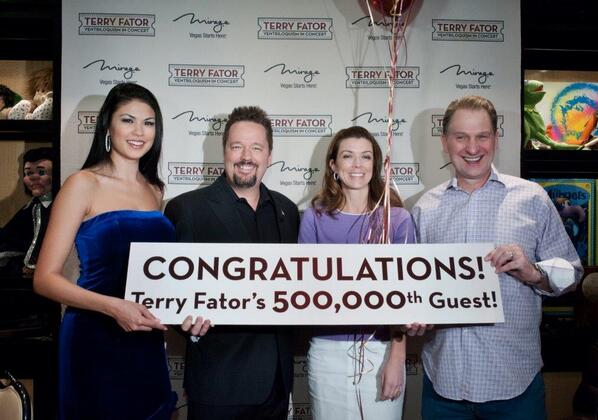 terryfator's tweet photo. #Fator5 memory, our 500,000th guest! http://t.co/dkiJfgi0oi