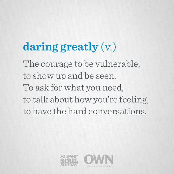 BreneBrown's tweet photo. Excited that @OWNTV is running my @SuperSoulSunday episodes this Sunday! I’ll be the one grinning ear-to-ear. http://t.co/cq0YZ86Pqp