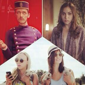 shoptoday's tweet photo. The film agenda: Wes Anderson, @SashaGrey, and kittens. #SXSW14 #SXSWbyDC http://t.co/5KNIkACnFm