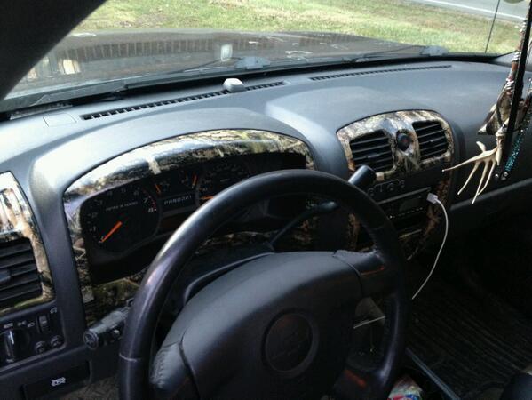 OhHydroGraphics's tweet photo. Camo interior we did for a Chevy Colorado. http://t.co/NxmxcSM37e