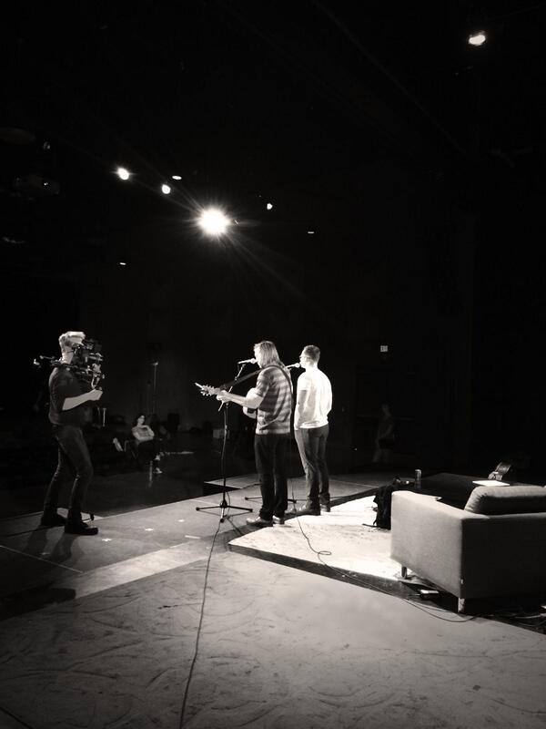 MusiciansCircle's tweet photo. And rehearsal with @pennyandsparrow has begun...
 Excited to see you, Austin. http://t.co/qDAjUR5iJ0