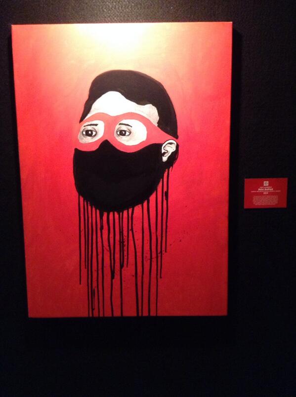 AJBinbrek's tweet photo. Dari semua lukisan di pameran seni rupa @Pasir2014 kemarin, paling suka sama http://t.co/A3iRhGTqTf