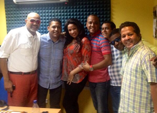 germandominici's tweet image. Hoy en @eltapondelas5 de izq. a derecha: #NelsonJavier (yo) #Indhira #RafaCalderon @bulilo @sotokilaterd y @titodiaz