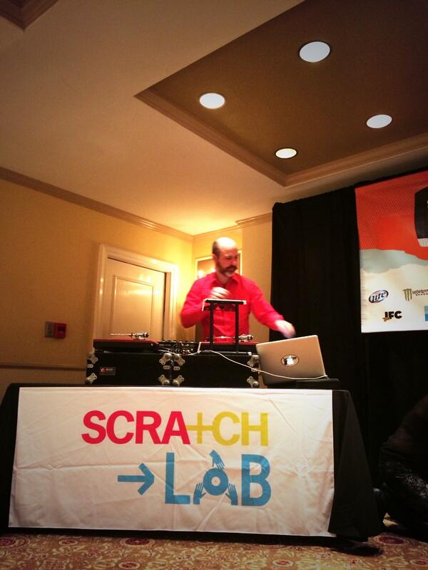 CraigElimeliah's tweet photo. Scra+ch Lab setting up #SXSW #RAPPSXSW #Driskill A Grand Experience http://t.co/mS266BOKyw