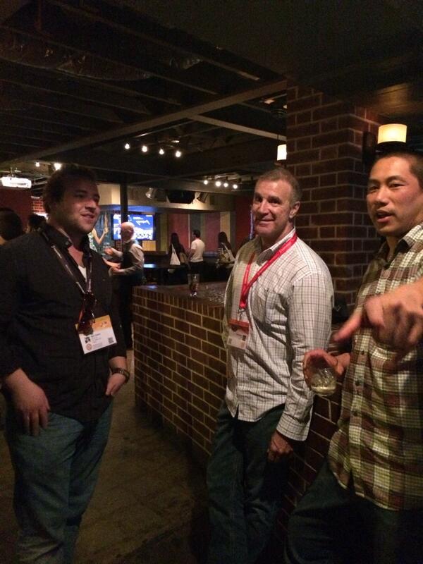 throttleandrust's tweet photo. Expion crew telling stories to @nickcicero #igniteparty #swsxi http://t.co/ktohELMwwW