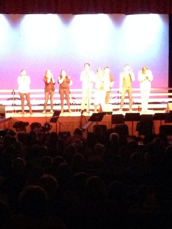 HCSD_FineArts's tweet photo. Wright State's ETHOS performing at S to the 3rd Power Concert. All the groups did a great job tonight! Proud of you! http://t.co/XiAOouzMXD