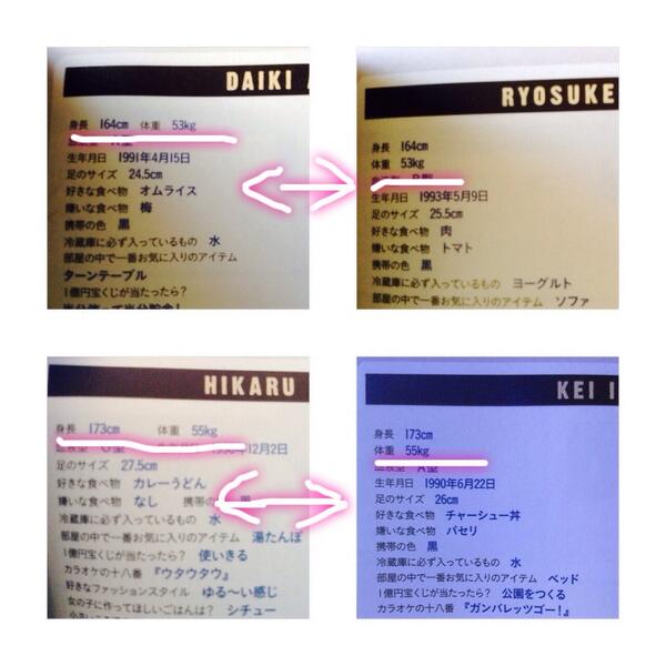 あ む ち Cas垢 Jumpカレンダー 有岡と山田の身長体重 伊野尾と光の身長体重 あんたら双子か W Wwwwwwwwwwwwwwwww Http T Co 1nrzdpibjn あ む ち Cas垢 Jumpカレンダー 有岡と山田の身長体重 伊野尾と光の身長体重 あんたら双子か W Wwwwwwwwwwwwwwwww Http T Co 1nrzdpibjn