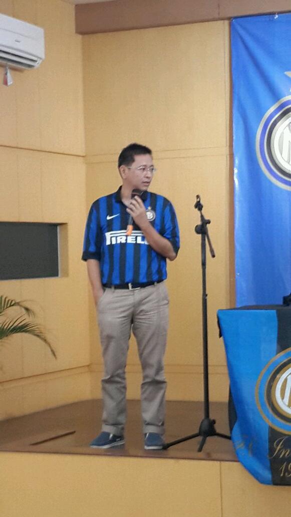 Kata sambutan Ketua Umum ICI Moratti, Bpk. Entong Nursanto.