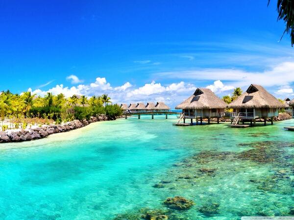 Around_ID's tweet photo. Hilton Bora Bora Nui Resort - Bora Bora, Polinesia Perancis http://t.co/sZEnfJeZGU