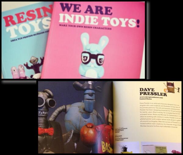 I'm featured in We Are Indie Toys! Thanks @mistastudio all tips&amp;tricks to #DIY like a PRO! #toys #vinyltoys #RT