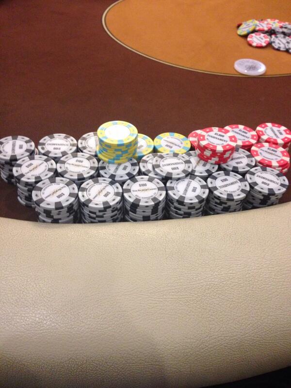 fsuconrad's tweet image. Got a few chips in Event 2. #WSOPcBike #TeamRunGood #10Stacks