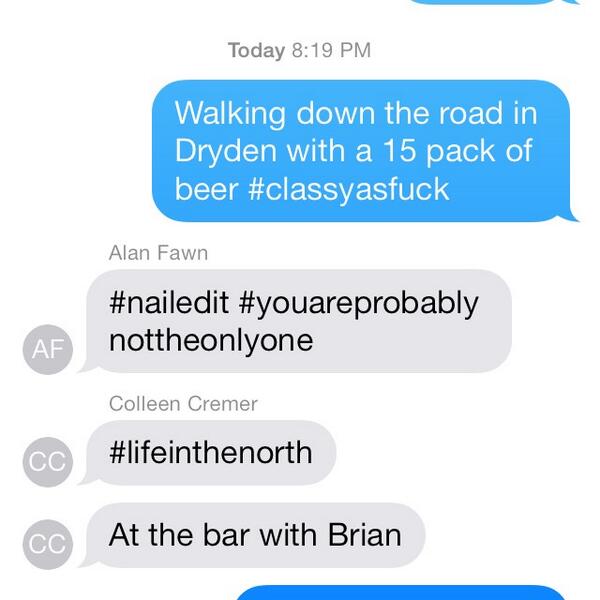 Meghan0089's tweet image. Made me some good friends in the North #MarchBreak #NorthProblems #GoodFriends
