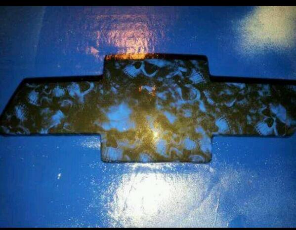 OhHydroGraphics's tweet photo. Chevy bowtie! http://t.co/37P0QtqoDZ