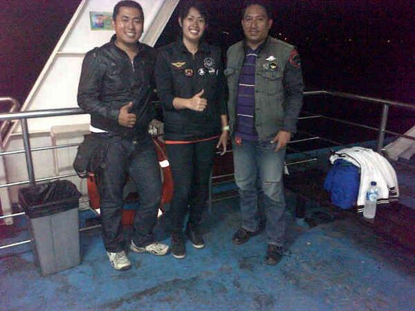 TATIB, Bu BEND &amp; KATIN sedang menyusul rombongan Road to Lampung