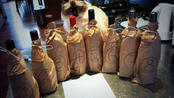 SVSmike's tweet photo. All set for tonight's Goon &amp; Coon Shiraz Masterclass! #wine http://t.co/1NcuMfgX5O