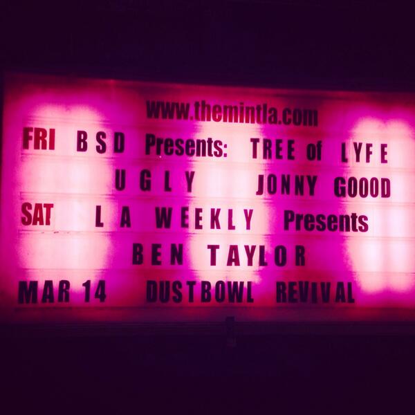 UGLYOfficial's tweet photo. TONIGHT. @MintLA http://t.co/gOKoC155Tz
