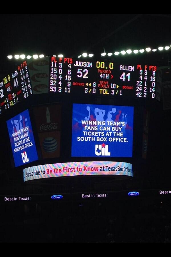 FINAL SCORE