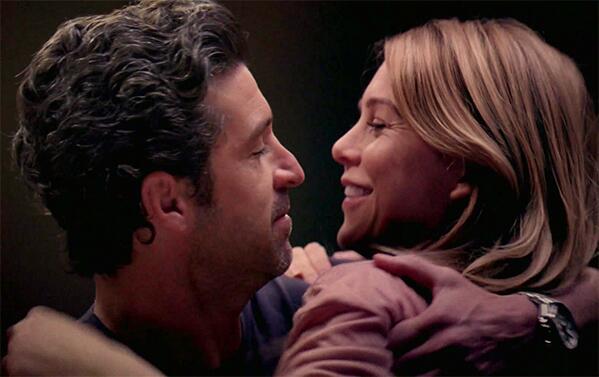 EllenPompeoNet's tweet photo. My favorite TV Couple ♥♥♥ http://t.co/QZ6lOcEZYU