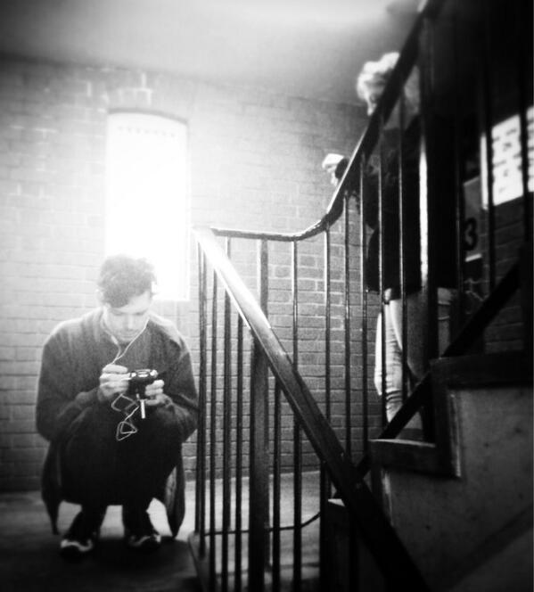 Making new samples in concrete stair wells..... <a href="/PatMonahanFOX/">Pat F.O.X</a> <a href="/mitzivsthebear/">Mitzi F.O.X</a> <a href="/FOXtheband1/">F.O.X</a> #newablum