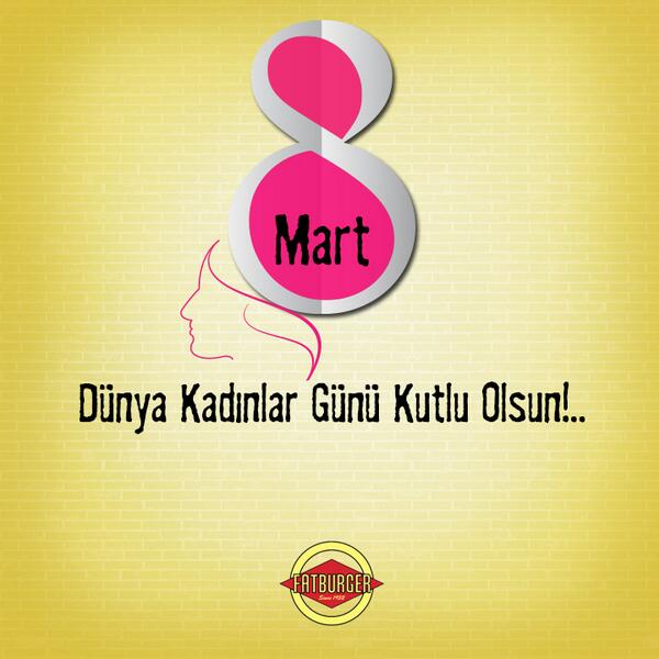 FatburgerTR's tweet photo. İyi ki varsınız... : ) #Fatburger #KadınlarGünü http://t.co/nCezxK0I82