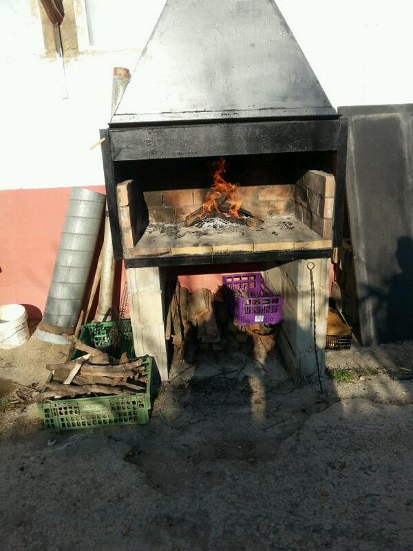 Preparando el dia de campo vacas y amigos!!!