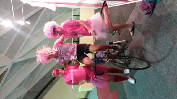 PJR26's tweet photo. @ThePinkDrive @PinkDriveNoels @nicpapas1 @WeAre_MomentuM raising funds at the Argus Expo http://t.co/V63QfK83PZ