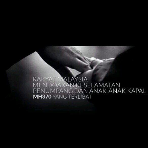 june_echa's tweet photo. #PrayForMH370 #MAS #MalaysiaAirlines , semoga semua penumpang,crew2 n anak kapal berada dlm keadaan selamat...Aminnnn http://t.co/RK9eR05IYx