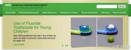 jiahuyu's tweet photo. The baby toothpaste every time dosage, left: 3 years old, right: 3-6 years old http://t.co/arKh0Xm4oD