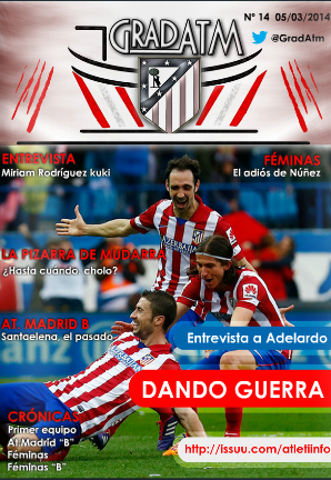 GradAtm's tweet photo. YA ESTÁ AQUÍ EL Nº14 DE NUESTRA @GradAtm. ¡ESPERAMOS QUE LA DISFRUTÉIS! http://t.co/dnVx3zm3lK http://t.co/KPLfzCTyic