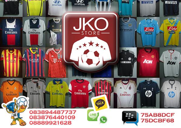 DetikIklan's tweet photo. Jersey CLUB Grade Ori| Only 85 K | 083876440109 | BB : 75AB8DCF |  Follow @JKOStore http://t.co/zKR9F2ujSm #gaid88