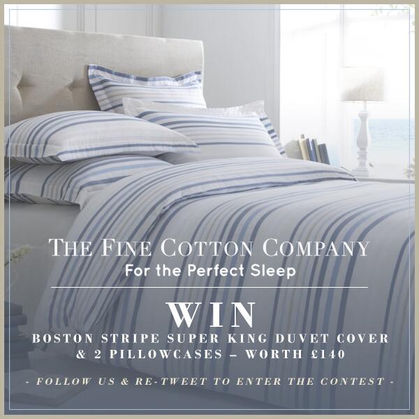 TheFineCottonCo's tweet photo. #WIN a Boston Stripe #BedLinen Set @TheFineCottonCo  #RT &amp; #FOLLOW  the #Competition #Giveaway http://t.co/gOWjQWdc5g http://t.co/ae0hn7BNlw