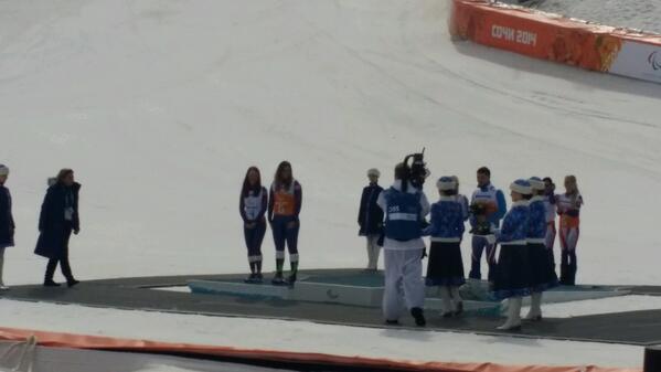 Kellygallagher's tweet image. Yes buddy! Congrats to @raceyjadeski &amp;amp; @CarolineSkier #hauling #silver #downhill #superstars x