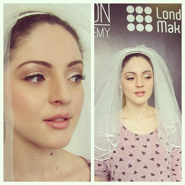 LdnHairBeauty's tweet photo. Stunning bridal makeup look by our Fast Track Makeup Artist students #makeup #makeupartist #makeupcourse #makeupc... http://t.co/QiMIKXPsq1