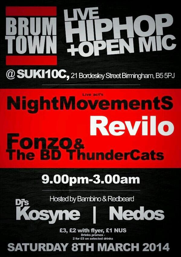 MT <a href="/BoogieDave/">Boogie Dave</a>: Tonight <a href="/TheRealSuki10C/">TheRealSuki10C</a> in #Digbeth