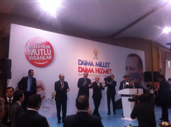 #Teşkilat ımızın #Mahalle #Bşk ları toplantısnda
Sn #Başbakan ımız <a href="/RT_Erdogan/">rt_erdogan</a> :
Selamımızi tüm #millet imize iletin